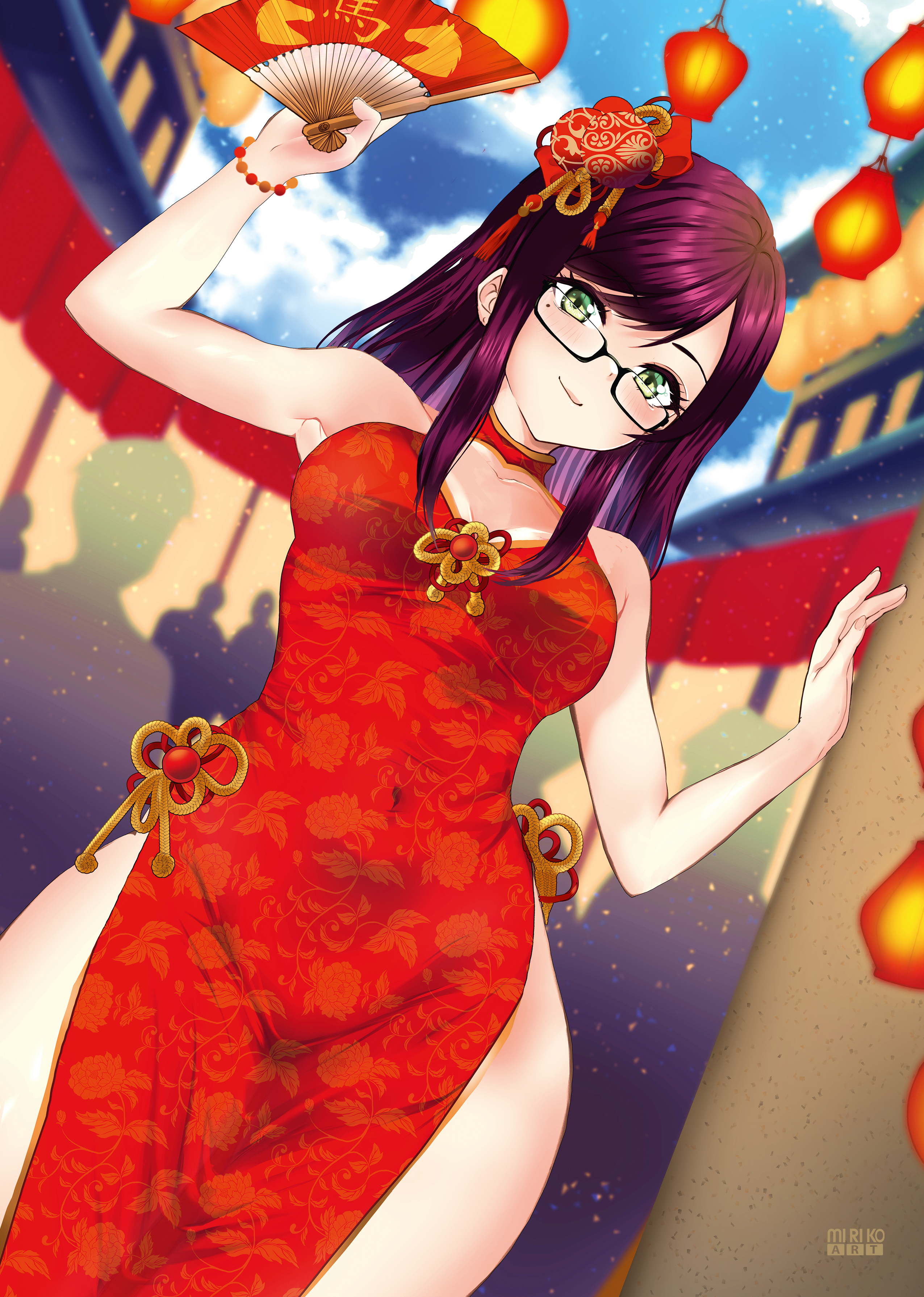 Artwork by Miriko featuring Lunatic Neko